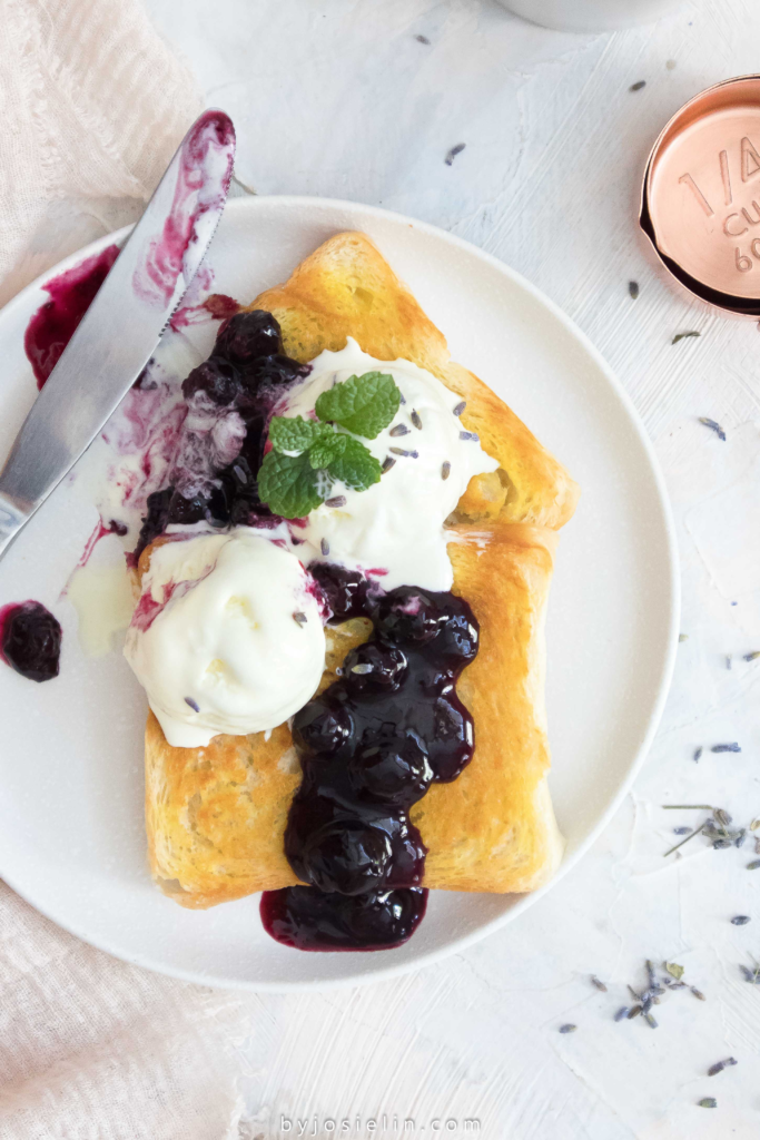Blueberry Lavender Compote