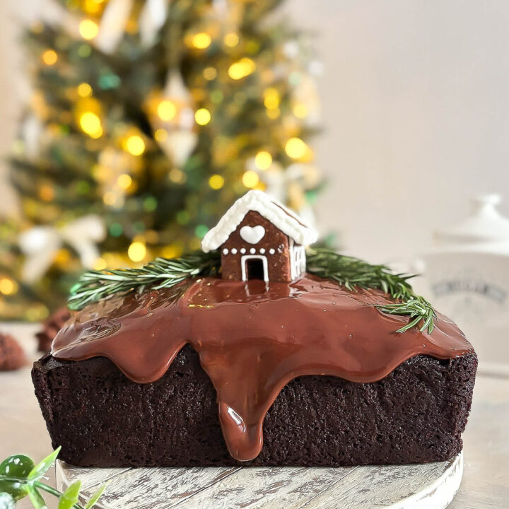 Chocolate Gingerbread Loaf Cake