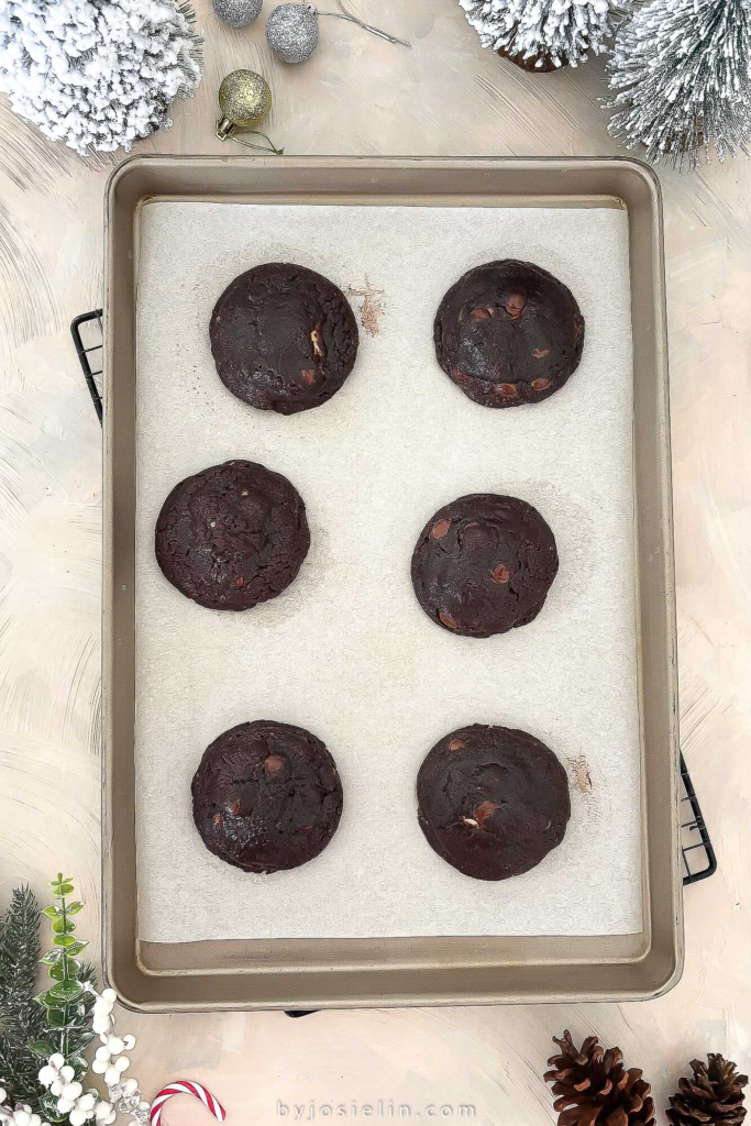right after baking