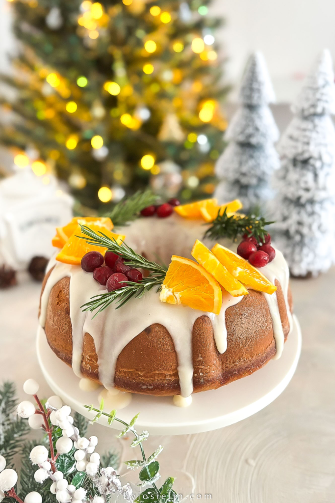 Cranberry Orange Bundt Cake