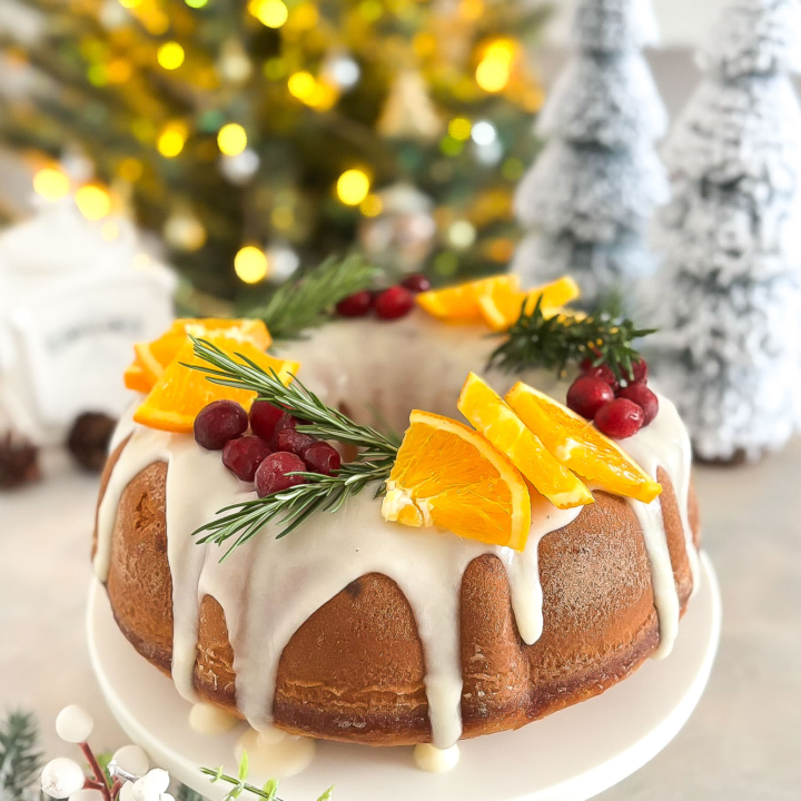 Cranberry Orange Bundt Cake