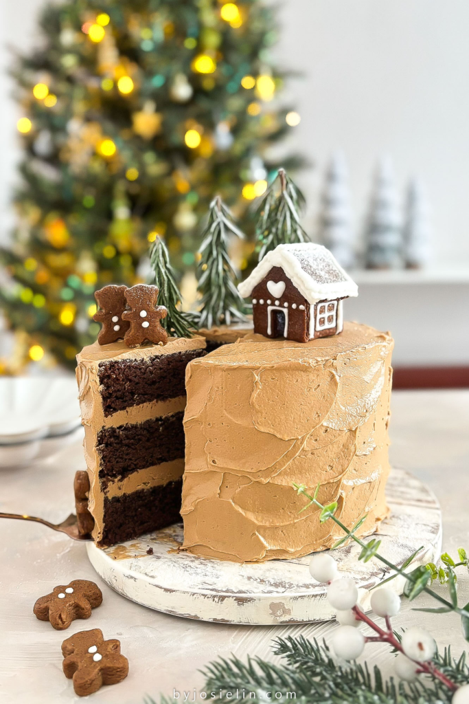 Mocha Gingerbread Cake
