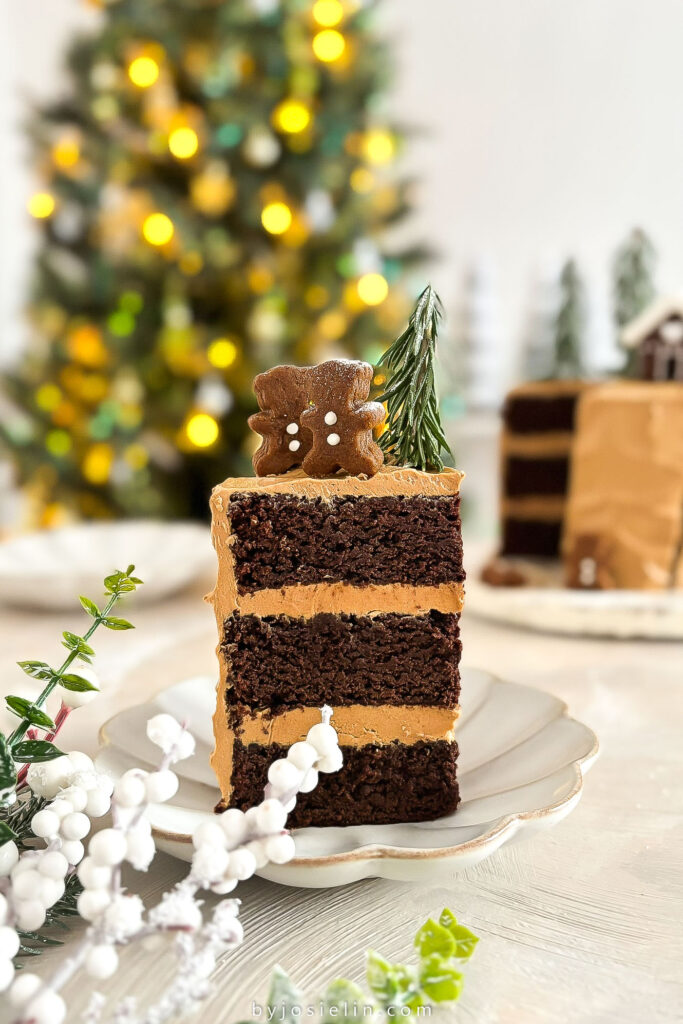 Mocha Gingerbread Cake