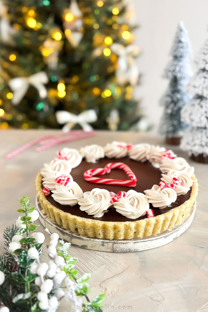  CHOCOLATE PEPPERMINT TART
