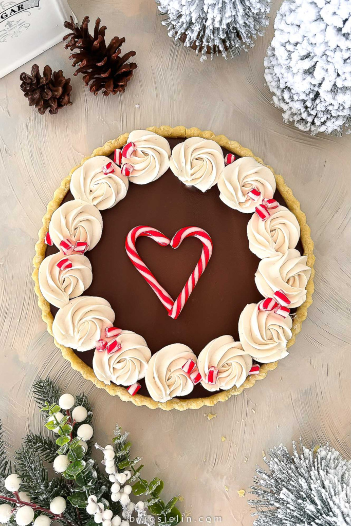  CHOCOLATE PEPPERMINT TART