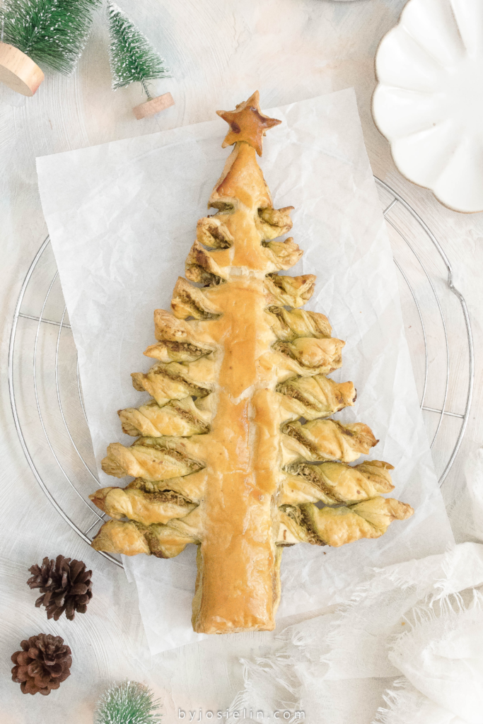 Puff Pastry Christmas Trees