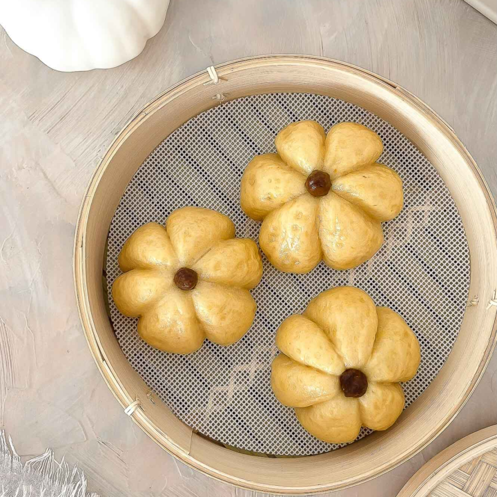 Pumpkin Cream Cheese Bao