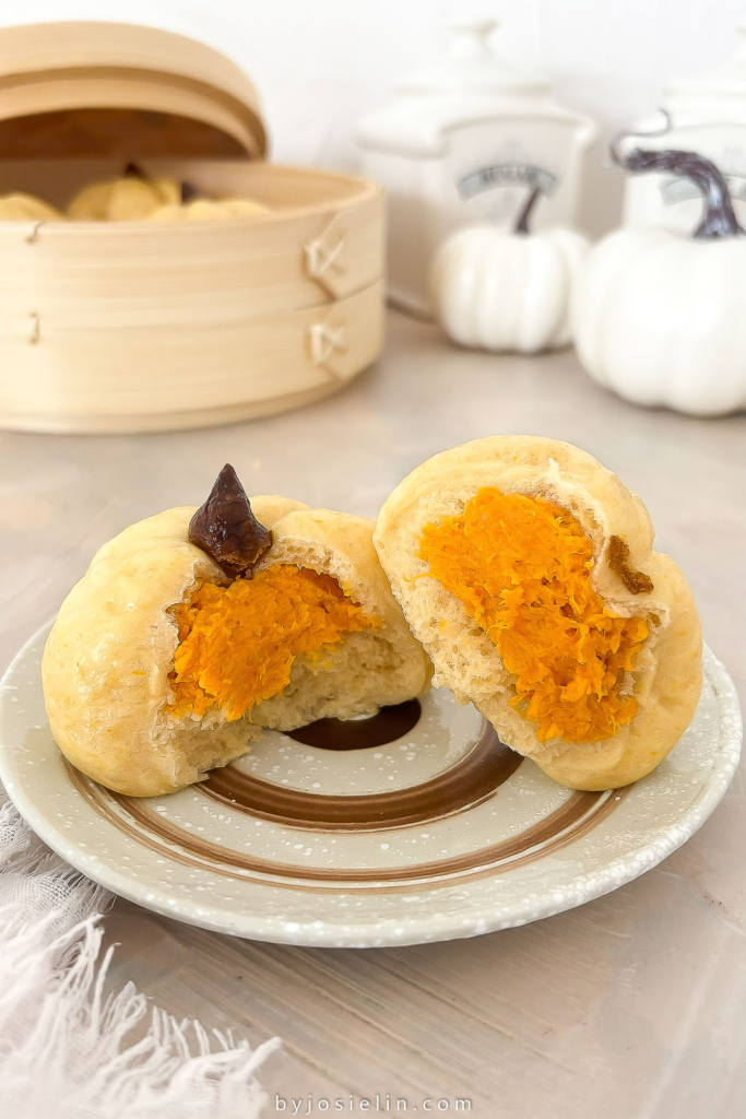 Pumpkin Cream Cheese Bao