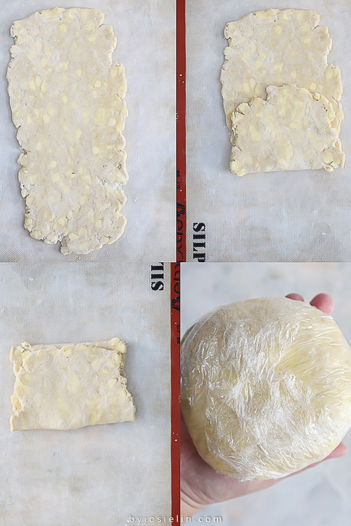 laminating the dough