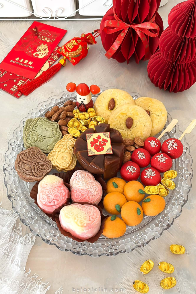 Chinese New Year dessert platter
