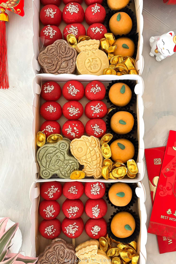 Chinese New Year dessert platter