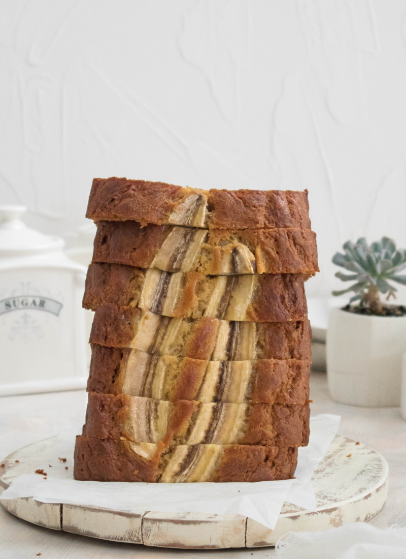BROWN BUTTER BANANA BREAD