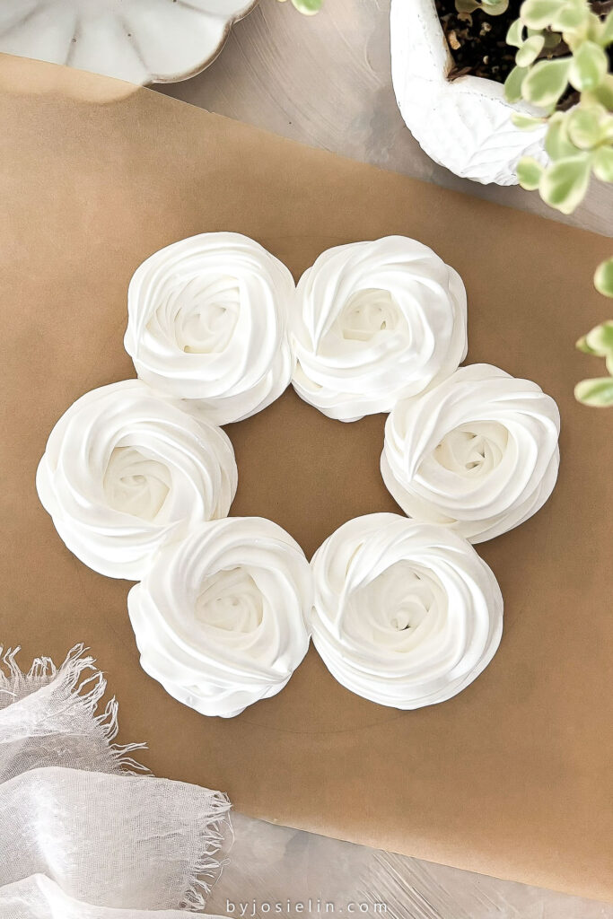 Chocolate Mini Egg Pavlova Wreath