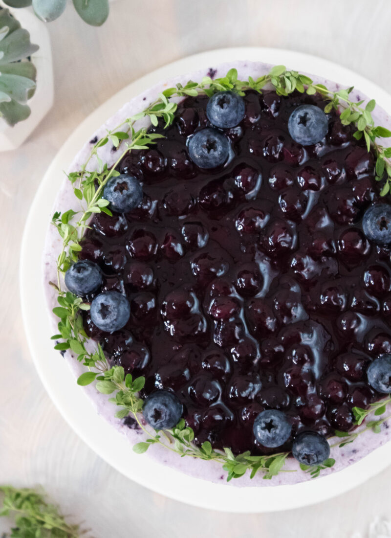 Blueberry Lavender Cake