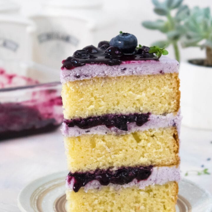 Blueberry Lavender Cake