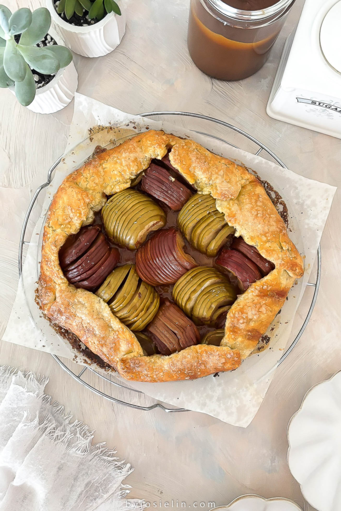 brown sugar apple galette 