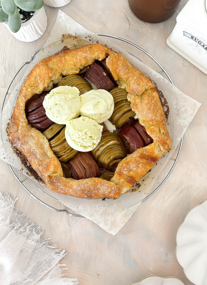 Brown Sugar Apple Galette