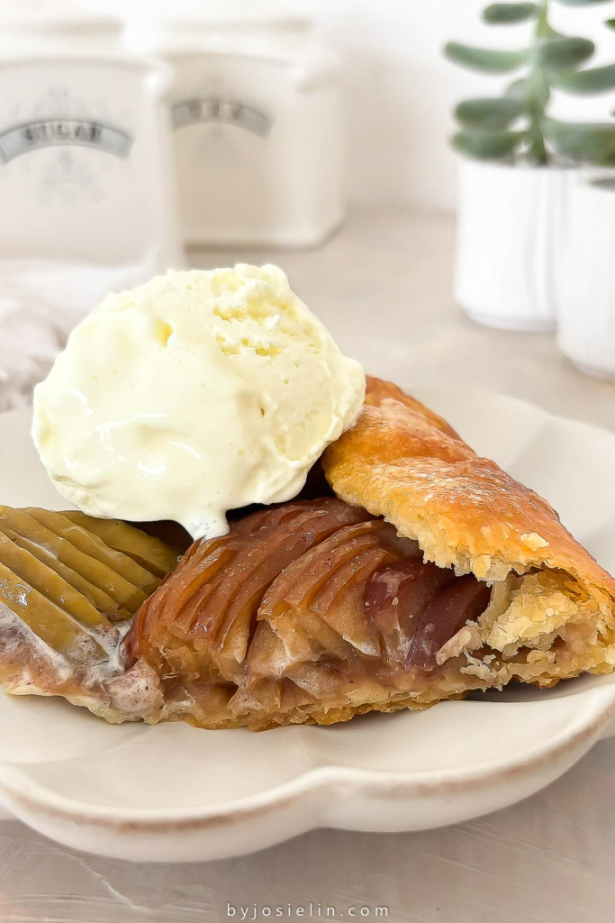 brown sugar apple galette 