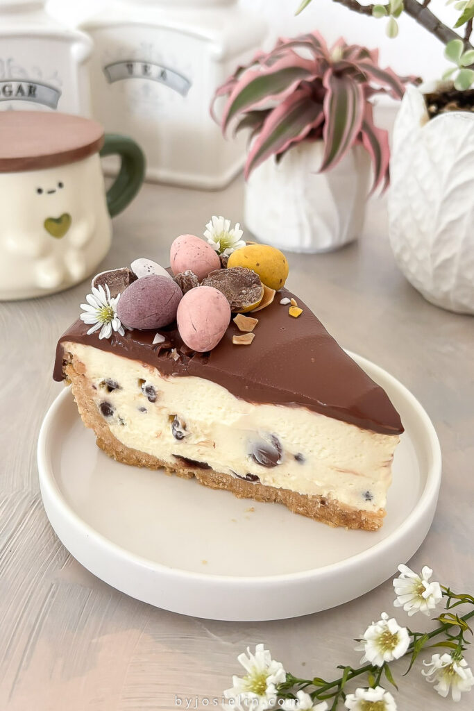 Chocolate Mini Egg Cheesecake