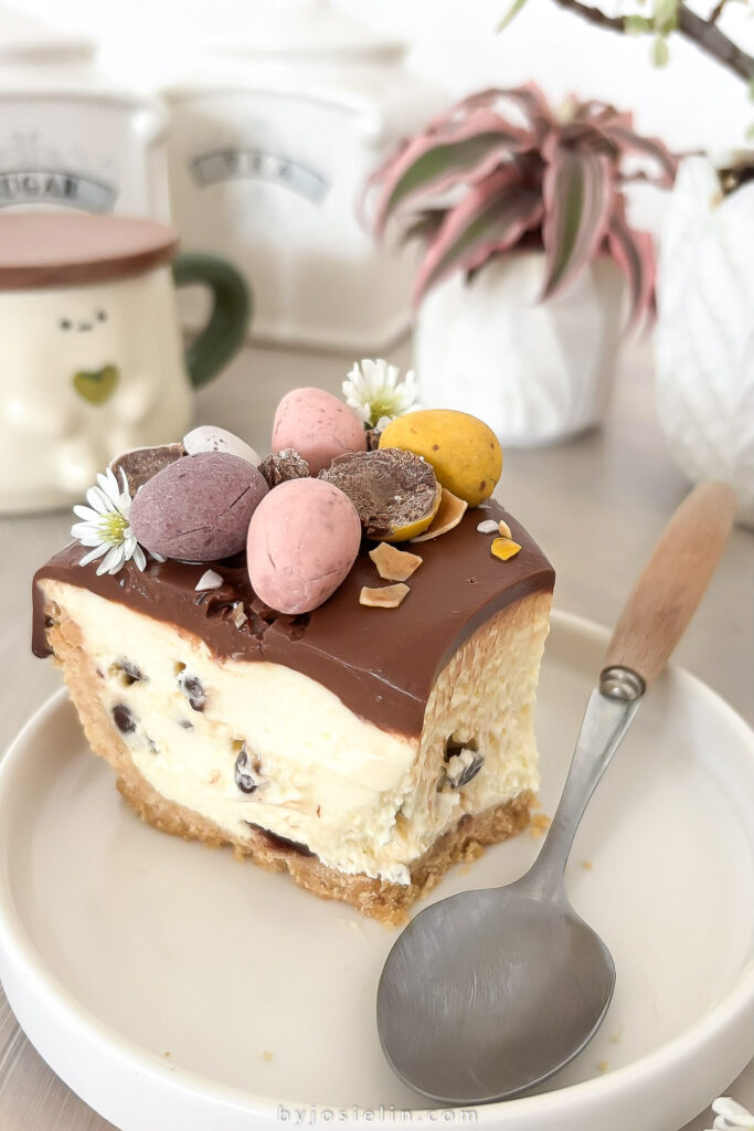 Chocolate Mini Egg Cheesecake