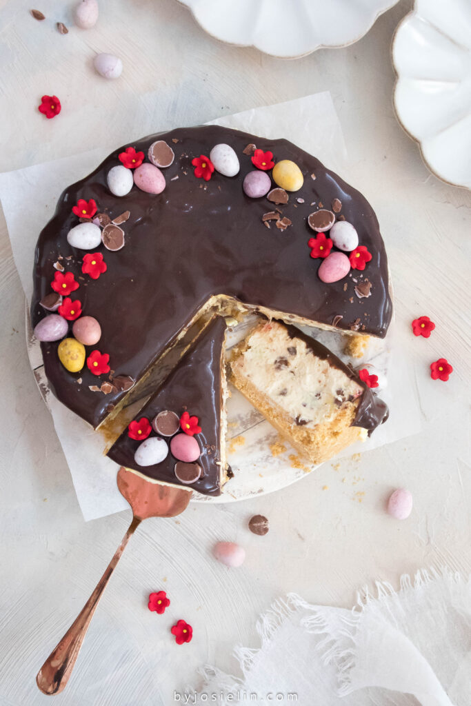 Chocolate Mini Egg Cheesecake