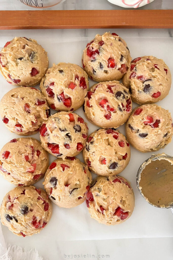 Strawberry Chocolate Chip Cookie Dough
