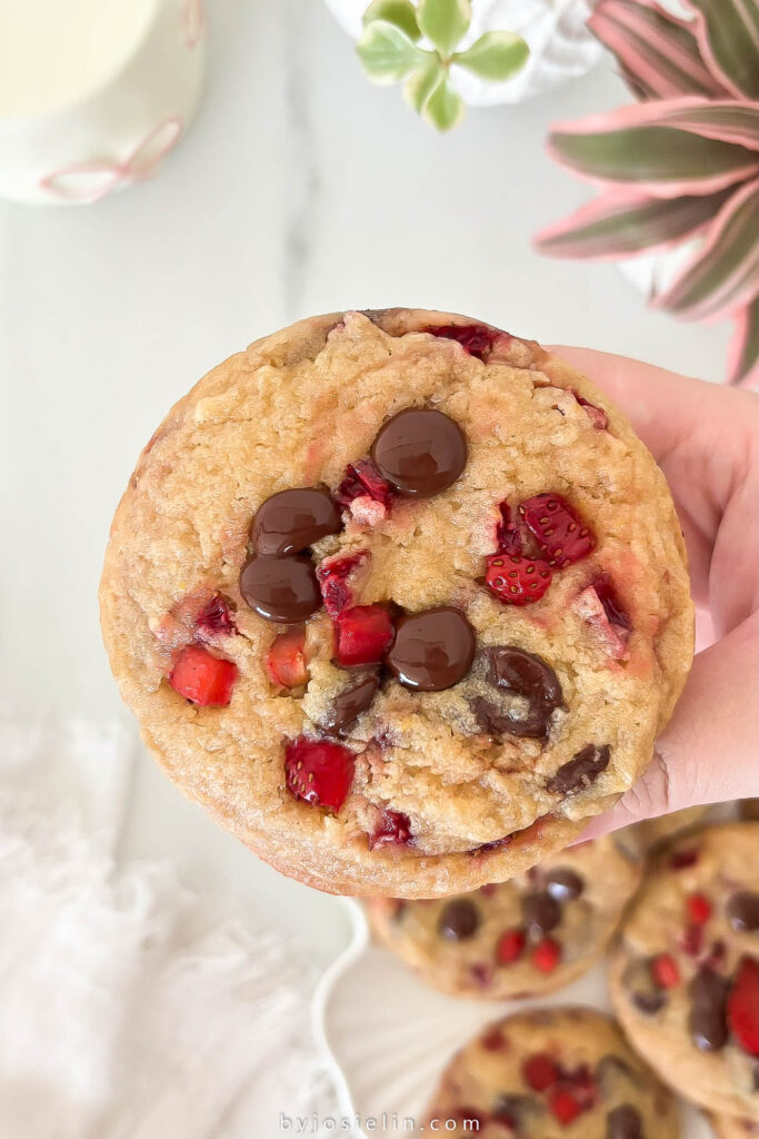Strawberry Chocolate Chip Cookies