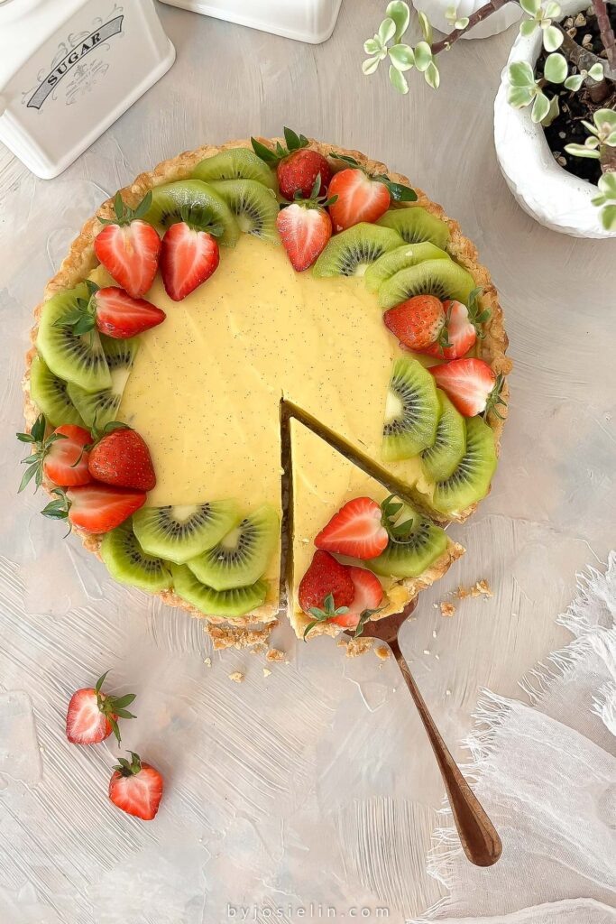 VANILLA BEAN CUSTARD TART