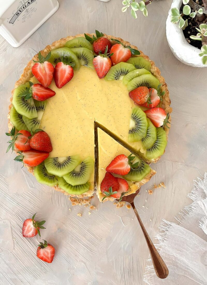 Vanilla Bean Custard Tart