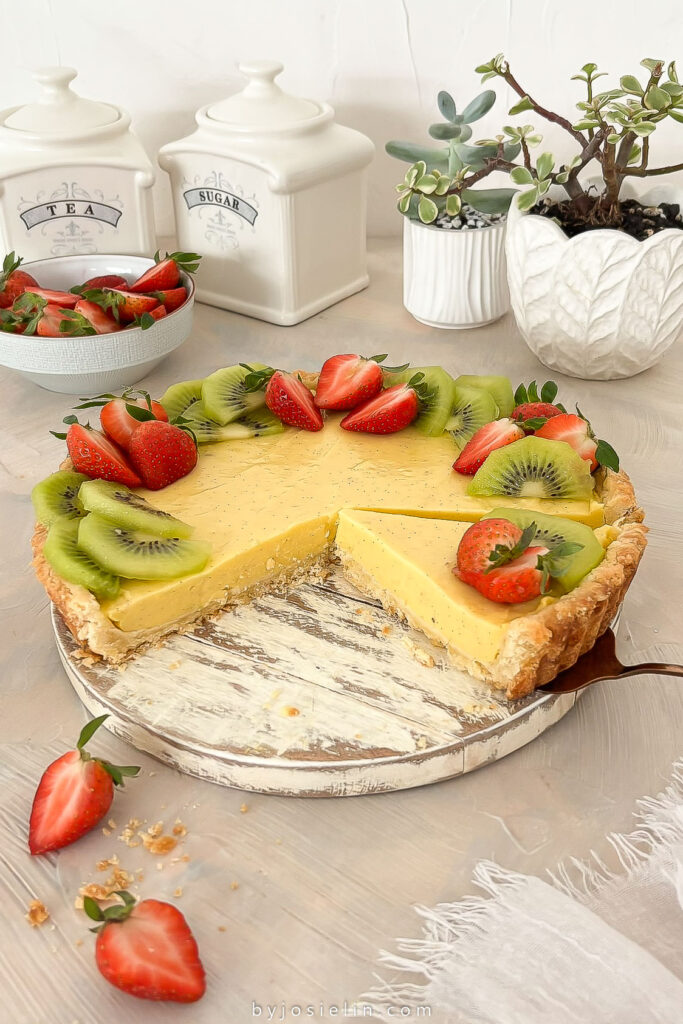 VANILLA BEAN CUSTARD TART