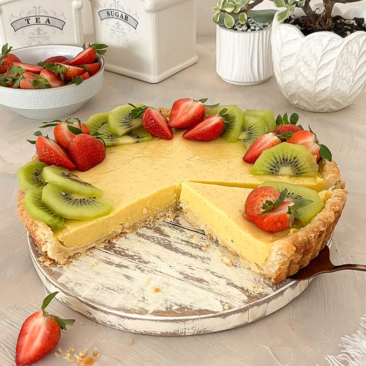 Vanilla Bean Custard Tart