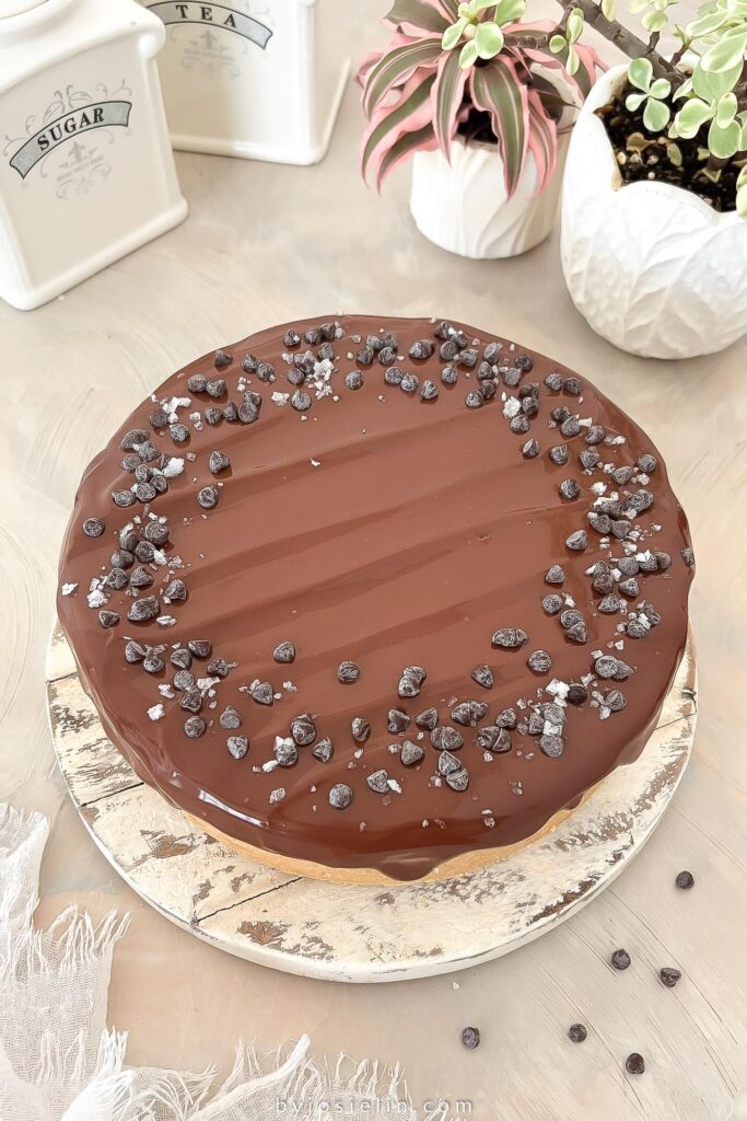 chocolate chip cheesecake