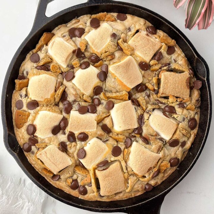 S'mores Cookie Skillet