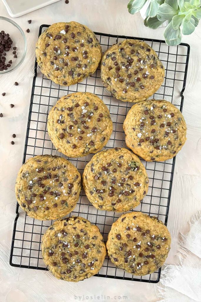 Zucchini Chocolate Chip Cookies