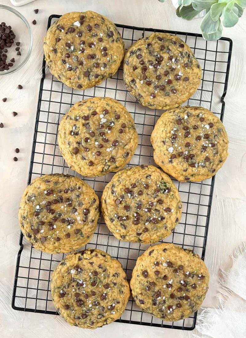Zucchini Chocolate Chip Cookies