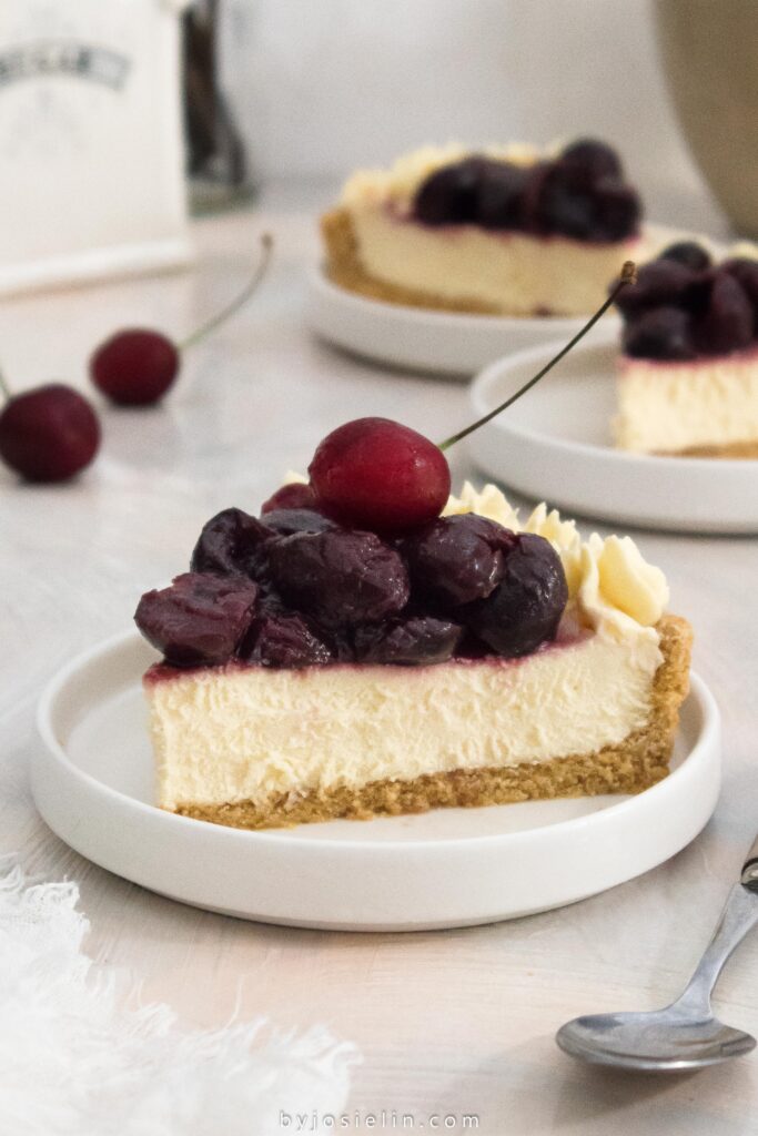 Cherry White Chocolate Tart